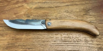 Cursinu lame carbone XC75, bois d'olivier