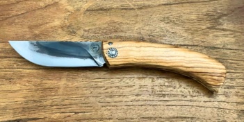 Cursinu lame carbone XC75, bois d'olivier